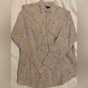 Cremieux button up long sleeve